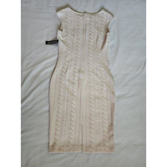 New York & Company Women's Stretch White Bodycon Sleeveless Dress Small/8 NWT - Picture 3 of 11